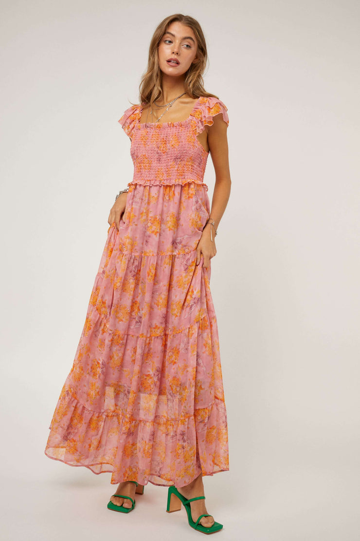 Tropical Sunrise Dress