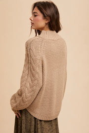 Lori Taupe Sweater