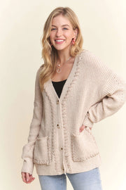 Oats Braided Cardigan