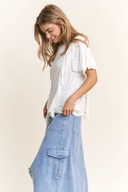 Ruffled Daily Tee