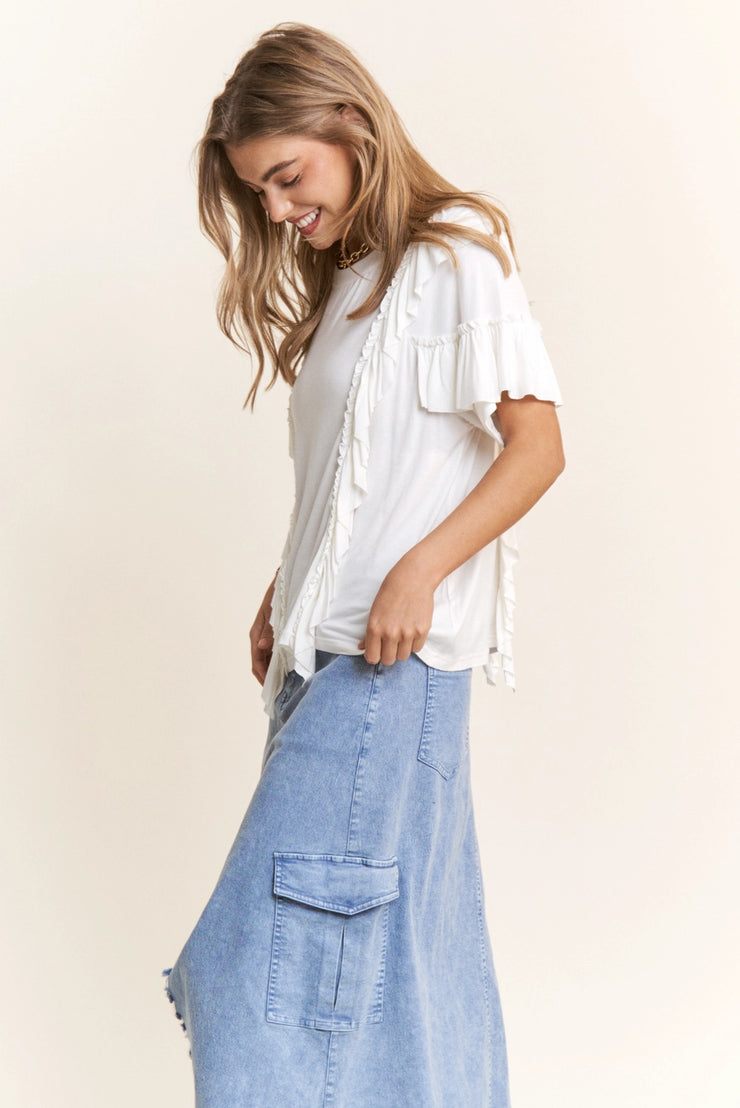 Ruffled Daily Tee