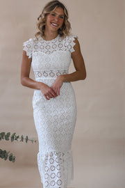 Isla Eyelet Lace Dress