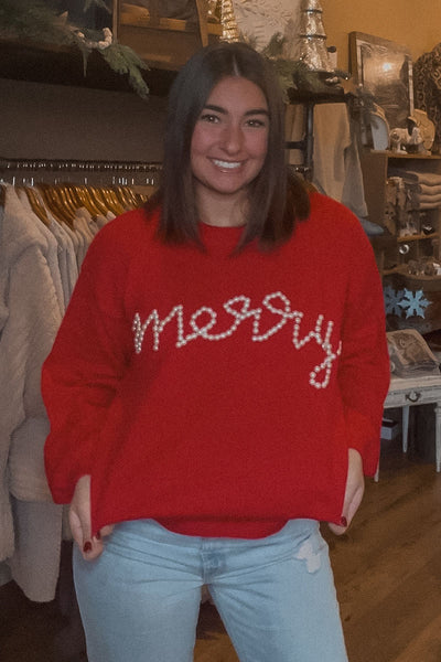 Merry Red Sweater