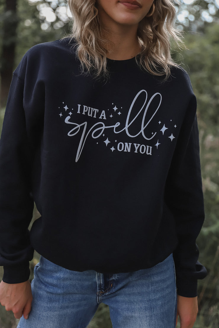 Spell On You Black Sweatshirt