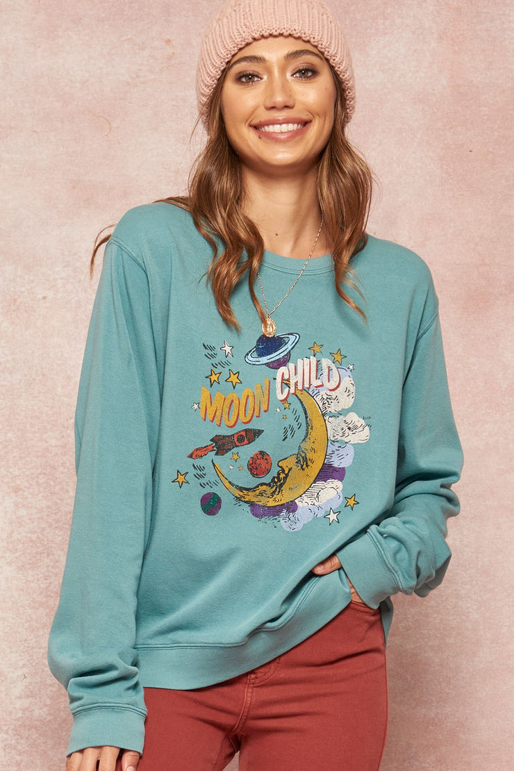 Moon Child Vintage Sweatshirt