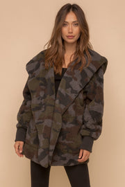 Camo Fur Jacket