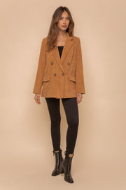 Camel Corduroy Blazer