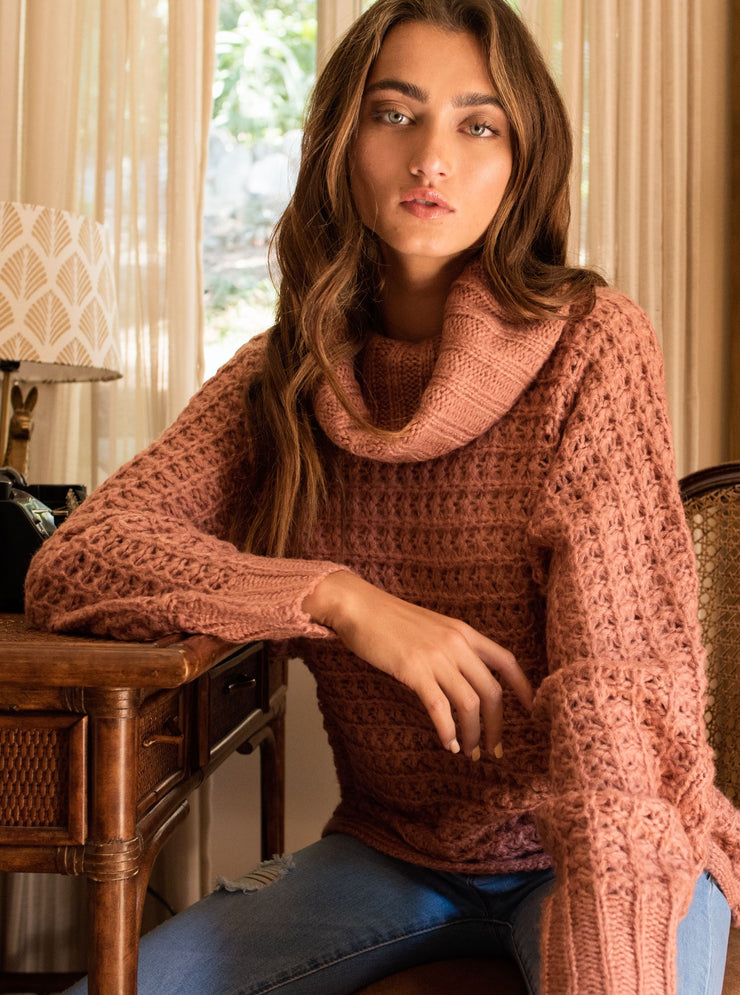 Terracotta Knit Sweater