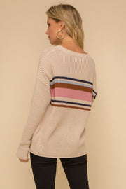 Boyfriend Stripe Sweater