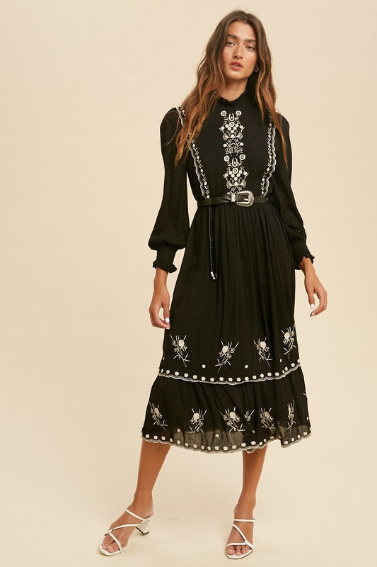 Black Folklore Dress