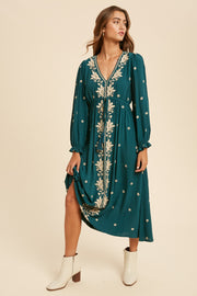 Hazel Embroidered Dress