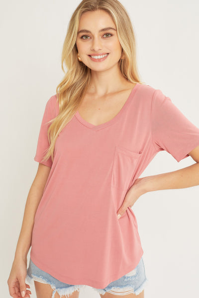 Danni Rose Pocket Tee