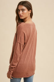 Terracotta Henley