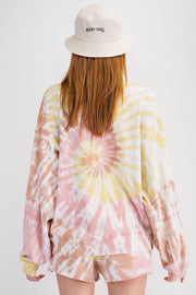 Clay Tie Dye Sweatshirt