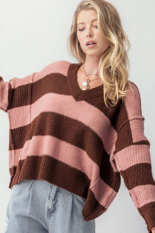 Lissy Mauve Sweater