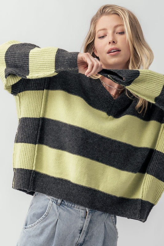 Lissy Lime Sweater