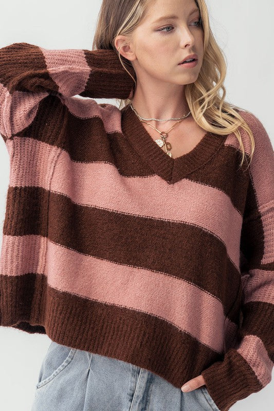 Lissy Mauve Sweater