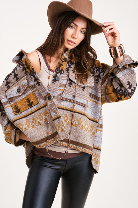 Remi Aztec Shacket