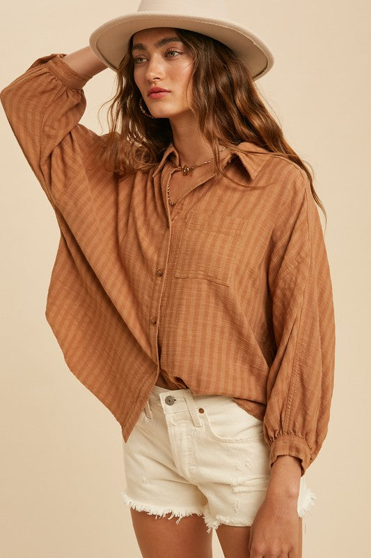 Ochre Button-down