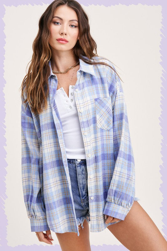 Blueberry Muffin  Button-down