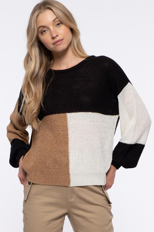 Colorblocked Sweater