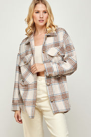 Dina Plaid Shacket