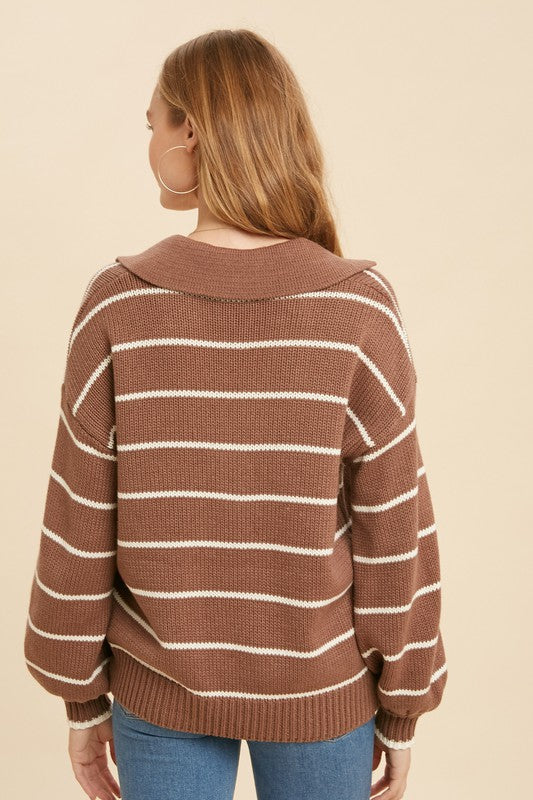 Kenzie Striped Sweater