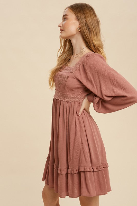 Sadie Embroidered Dress