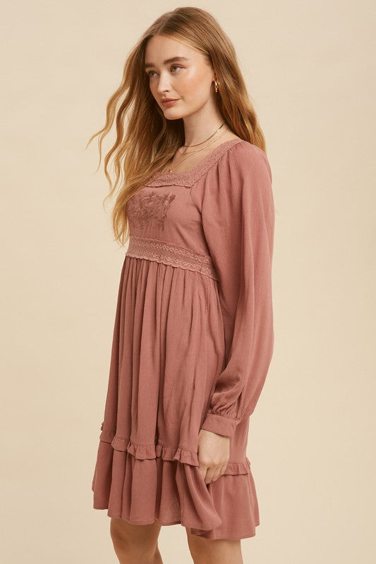 Sadie Embroidered Dress