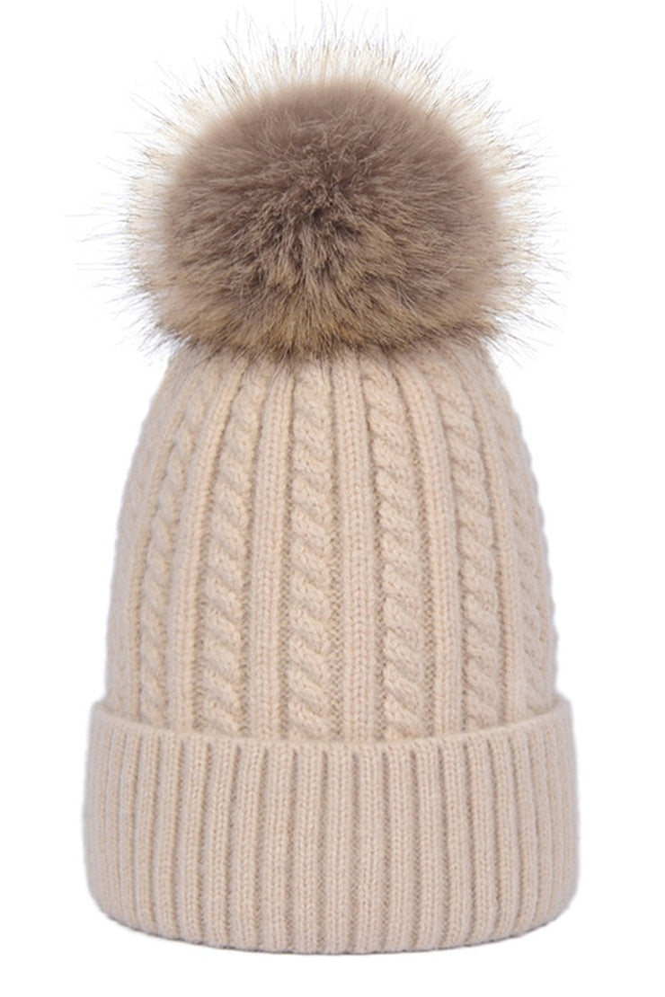 Poppy Pom Beanie