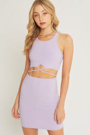 Lavender Criss Cross Dress