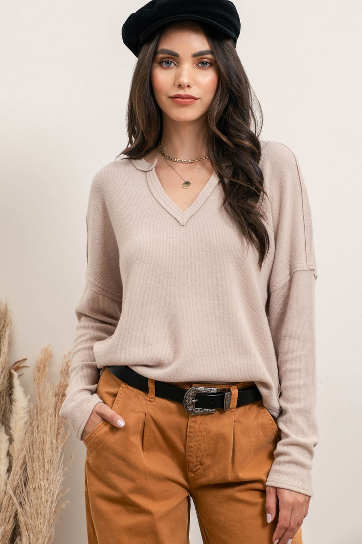 Taylor Oat Blouse