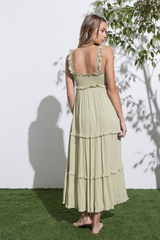 Basil Maxi Dress