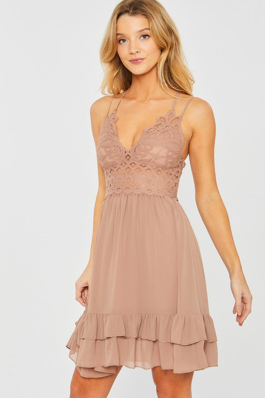 Indy Taupe Dress