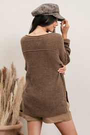 Shawn Mocha Sweater