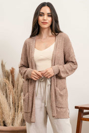 Tara Mocha Cardigan