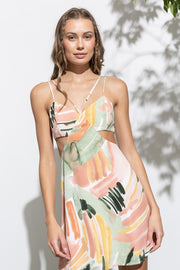 Daphne Abstract Dress