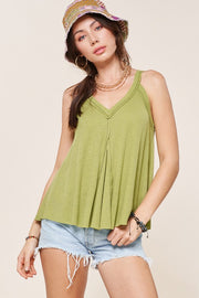 Lime Wedge Swing Tank