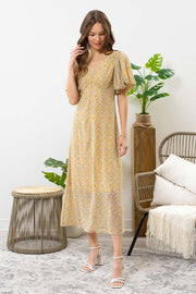 Edith Yellow Dress