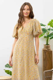 Edith Yellow Dress