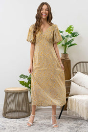 Edith Yellow Dress