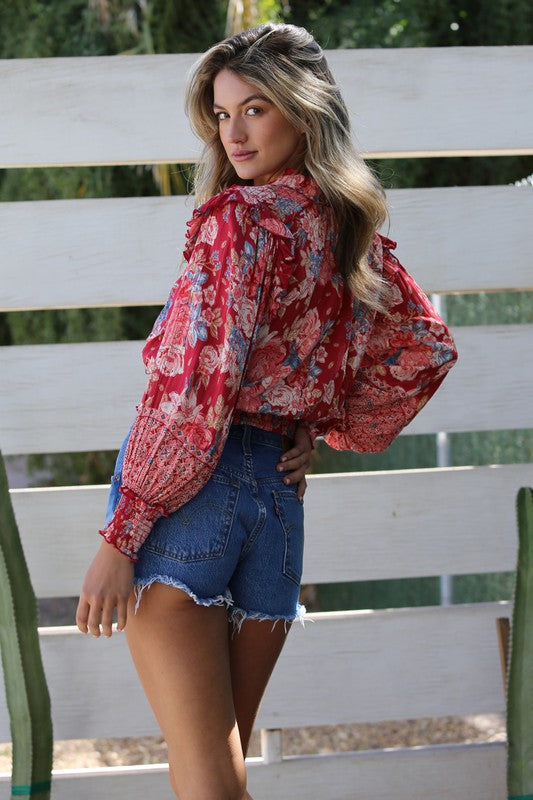 Strawberry Fields Blouse