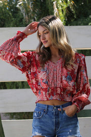 Strawberry Fields Blouse