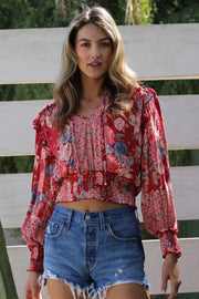 Strawberry Fields Blouse