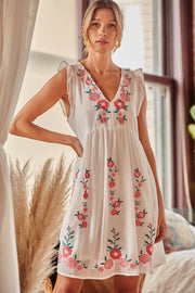 Marissa Embroidered Dress