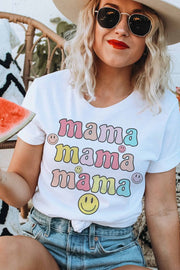 Mama Smiley Tee