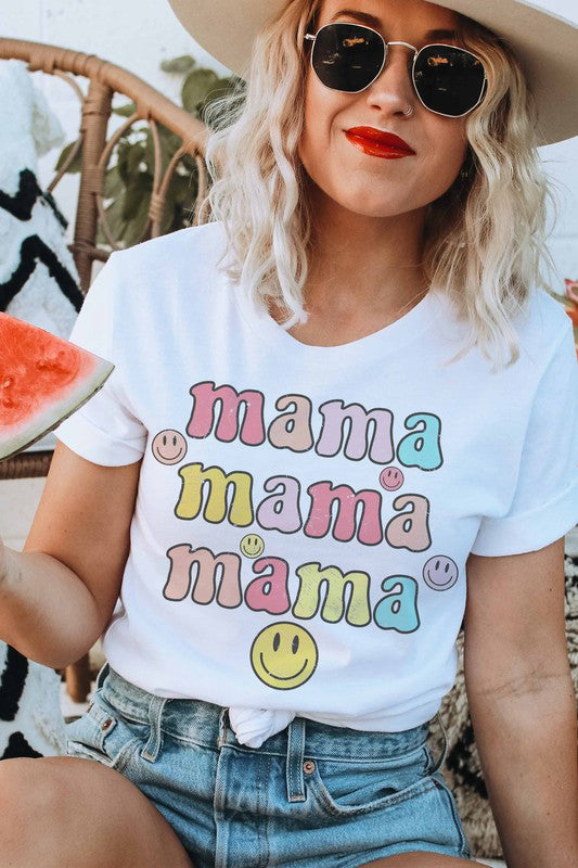 Mama Smiley Tee