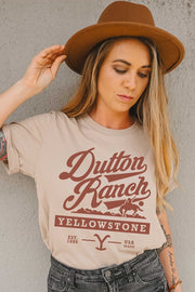 Dutton Ranch Tan Tee