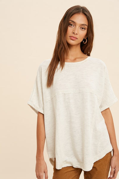 Leigh Ivory Tee