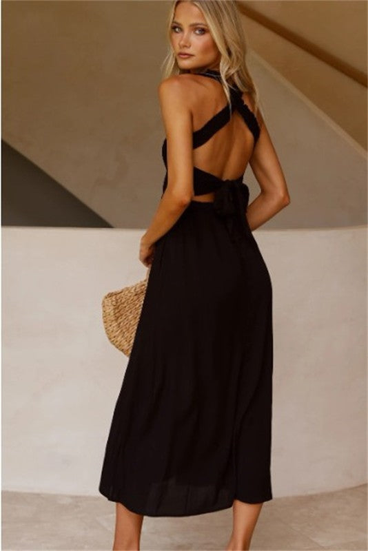 Henry Black Maxi Dress